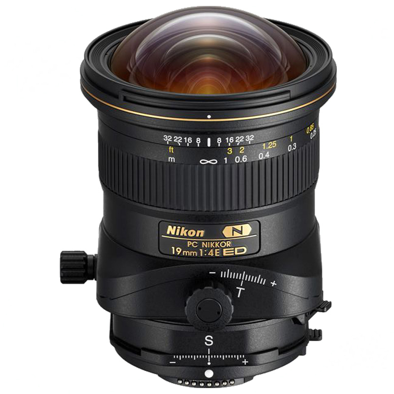 Nikon/尼康 移轴 拍摄建筑 PC 19mm f/4E ED移轴镜头 官方标配