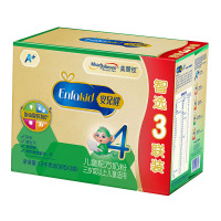 【20年1-3月左右产】美赞臣安儿健A+4段奶粉1800g克（600克X3袋） *2盒（3岁或以上儿童适用）