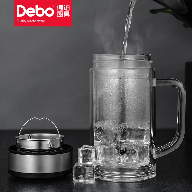 DEBO德铂 DEP-743 圆形 2 透明 680ml 杯子高清大图