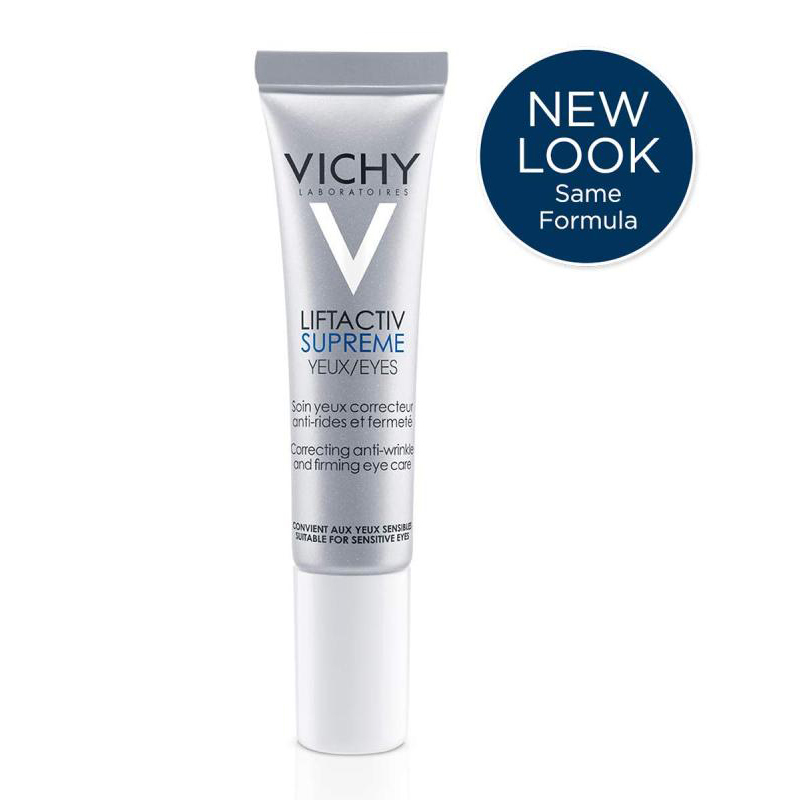 薇姿(VICHY)活性塑颜致臻焕活紧实眼霜 15ml 修护 润养