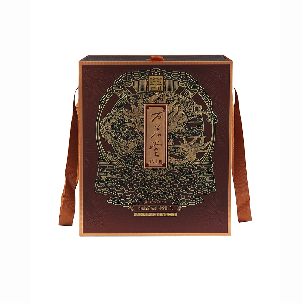 万茗堂浑天仪纪念酒53度酱香酒3L礼盒装高端白酒收藏自饮高清大图