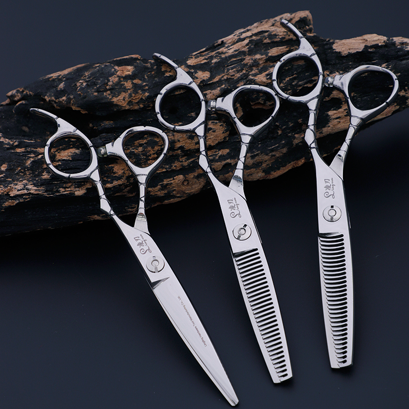美发剪刀专业平剪打薄剪牙剪发型师专用理发剪刀套装7
