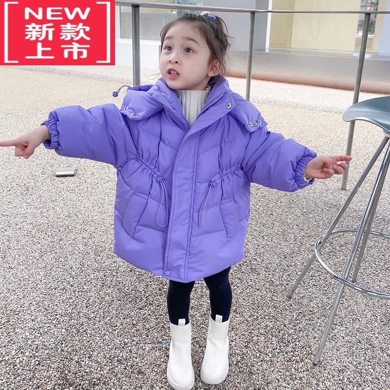 可莉允女童羽绒棉服冬装2023年新款洋气韩版儿童装棉衣冬款宝宝加厚棉袄图片