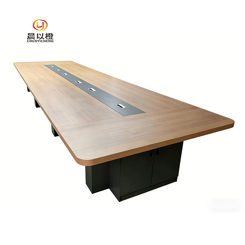 晨以橙 长条形会议桌 定制高清大图