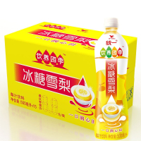 统一(GS) 饮养四季 冰糖雪梨500ml*15箱装