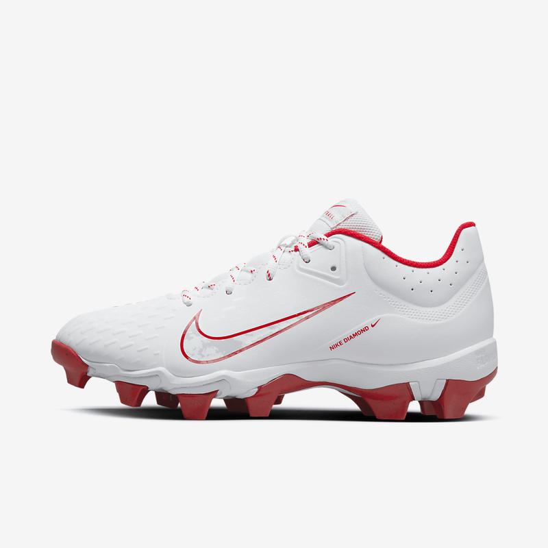 耐克(NIKE)棒球鞋女款轻便舒适防滑钉鞋运动训练钻石级比赛专业鞋 White/Pure_Platinum/University 36