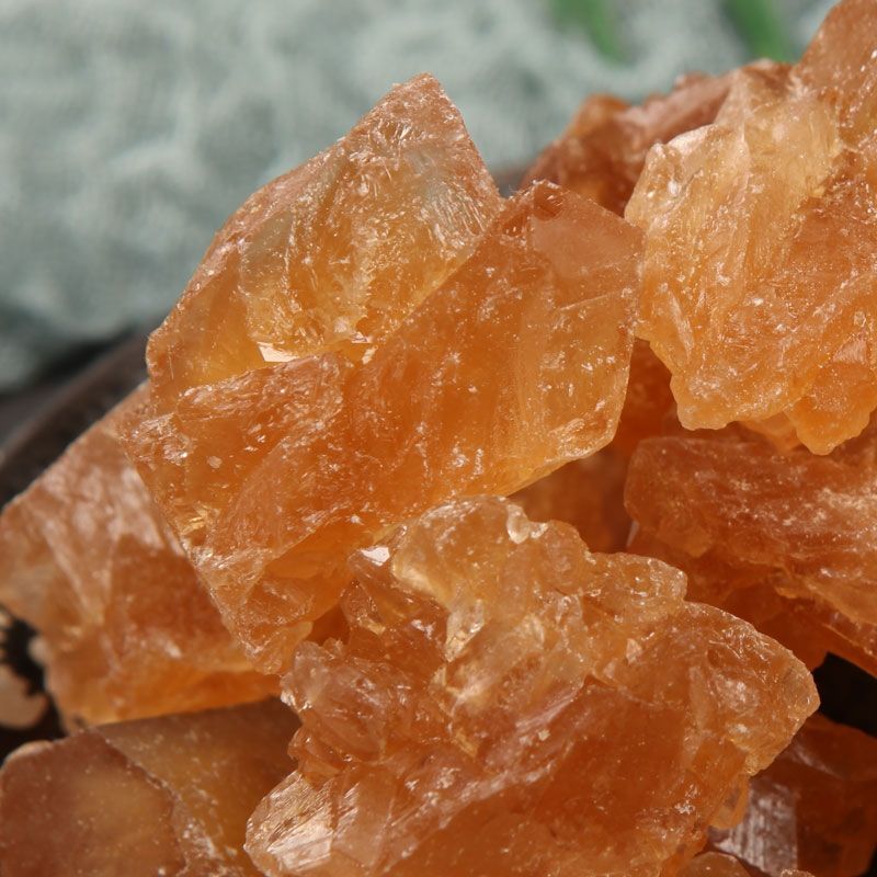 []云南黄冰糖无添加小粒多晶单晶老冰糖正1宗批发200g 核桃大小 黄