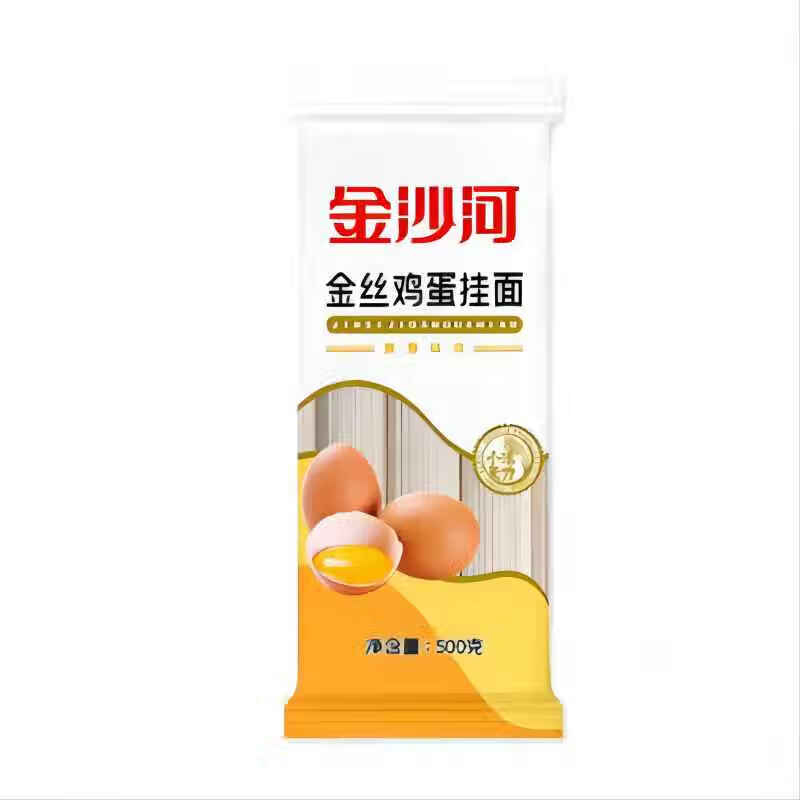 金沙河 金丝鸡蛋挂面500g/包
