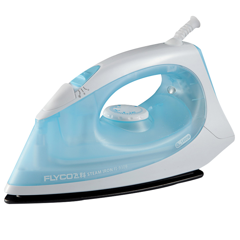 飞科(FLYCO)电熨斗FI9309 蒸汽家用蒸气熨强劲蒸汽系统两档蒸汽温度指示灯熨斗烫斗高清大图