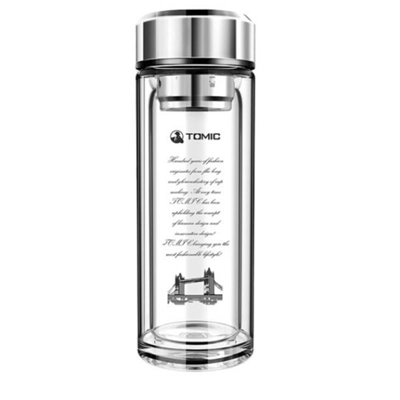 特美刻(TOMIC) 双层玻璃杯 360ML TG9502G