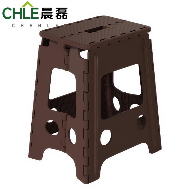 晨磊 折叠凳 33.5*27.5*40cm(深棕色) 个高清大图
