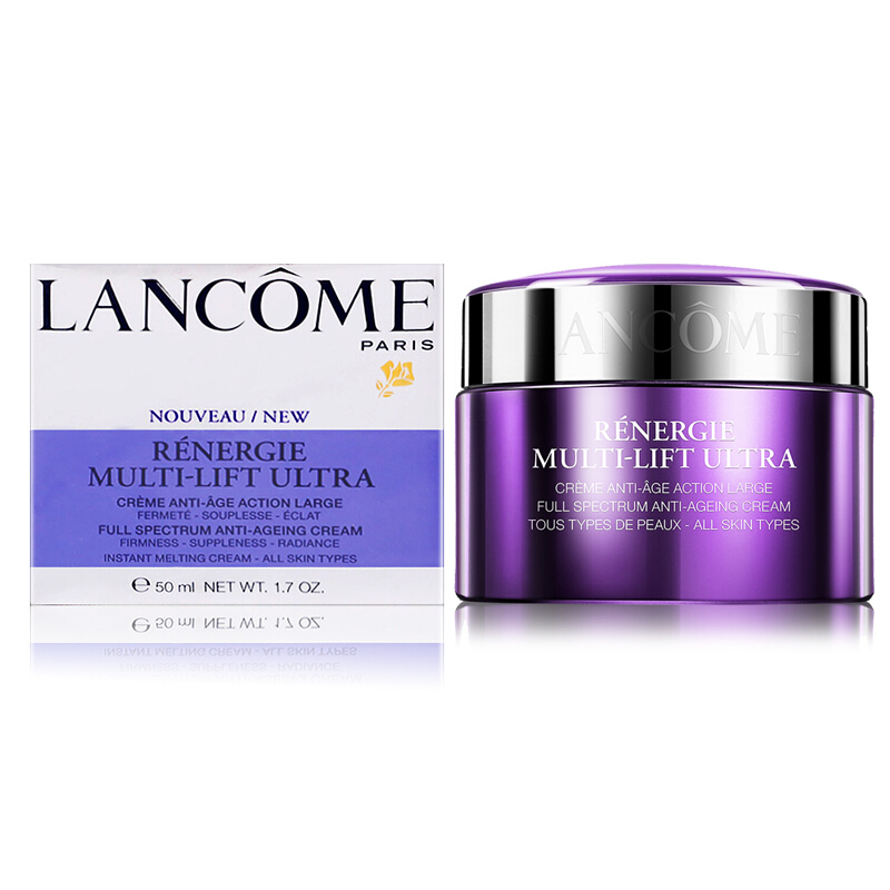 兰蔻lancome塑颜面霜50ml提拉紧致淡纹抗老化滋润保湿清爽