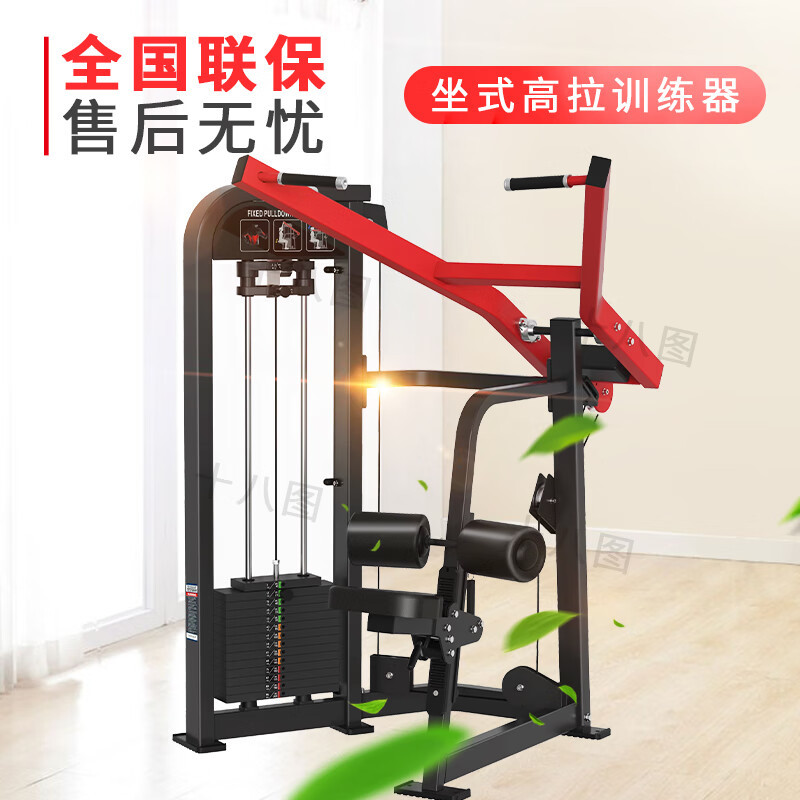 十八图TS06高拉背训练器 商用器械 健身专用器材 力量综合训练器