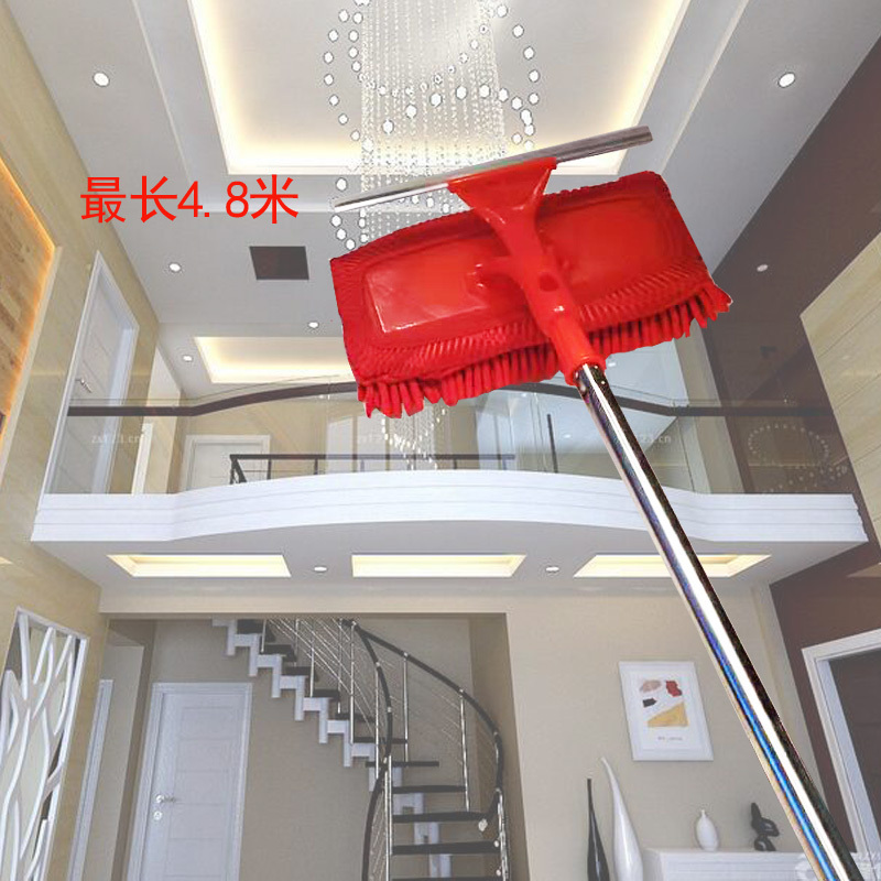 可加长擦玻璃器 清洁瓷砖墙面洗车拖地屋顶具擦玻璃器