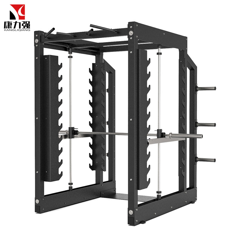 KLQ1090商用三维史密斯机深蹲框架3D史密斯综合力量训练器械高清大图