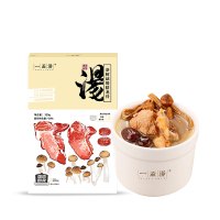 一杯汤广式茶树菇龙骨汤加热即食方便营养锅底代餐速食原炖汤320g