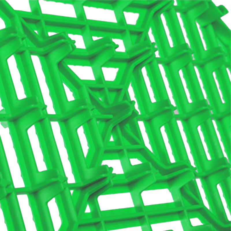 臻远 ZY3121321地格栅塑料拼接地板垫网格垫板 绿色高清大图