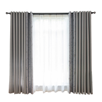 企购优品定制24.2㎡遮光布+阻燃+铝合金罗马杆+玉石罗马圈+布带加底边(含安装)