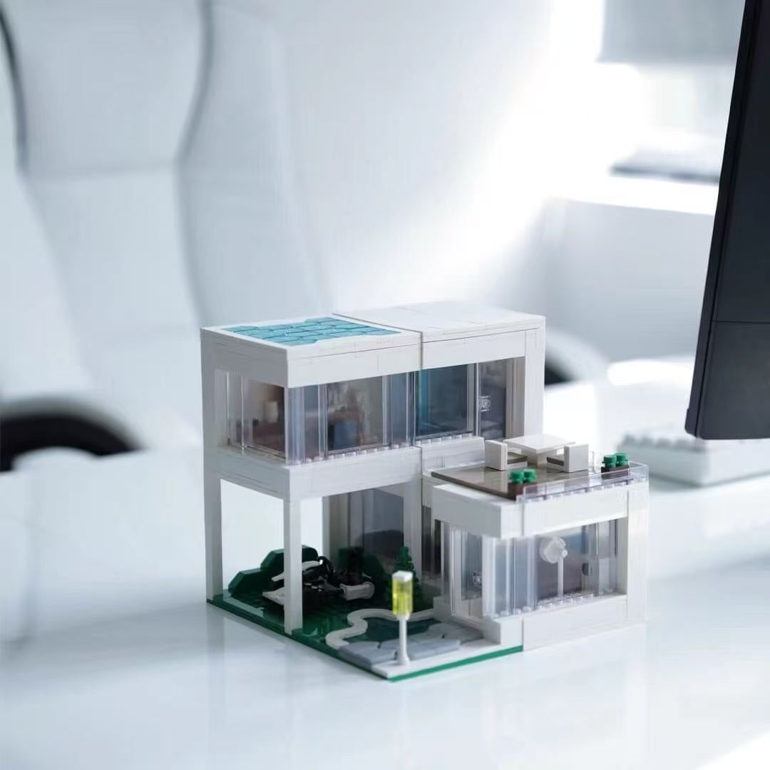 小米组合式场景积木款智能家庭模型房间中国风国产巅峰礼物建筑高清大图