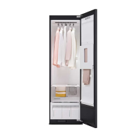 LG SC5GMR80H 5+1镜面黑 玻璃面板 蒸汽烘干裤线管理 去皱 全屋除湿 智能远程控制 原装进口衣物护理机