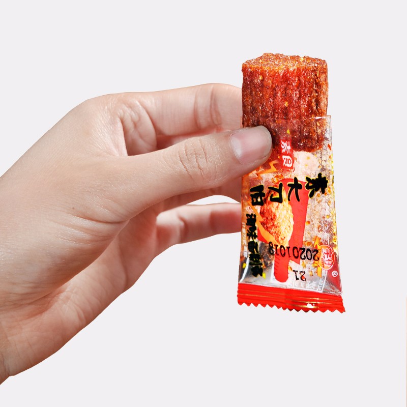 宇仔 大刀肉辣条212g*1袋装 8090后儿时怀旧零食麻辣零食食休闲零食品小吃 大刀肉高清大图