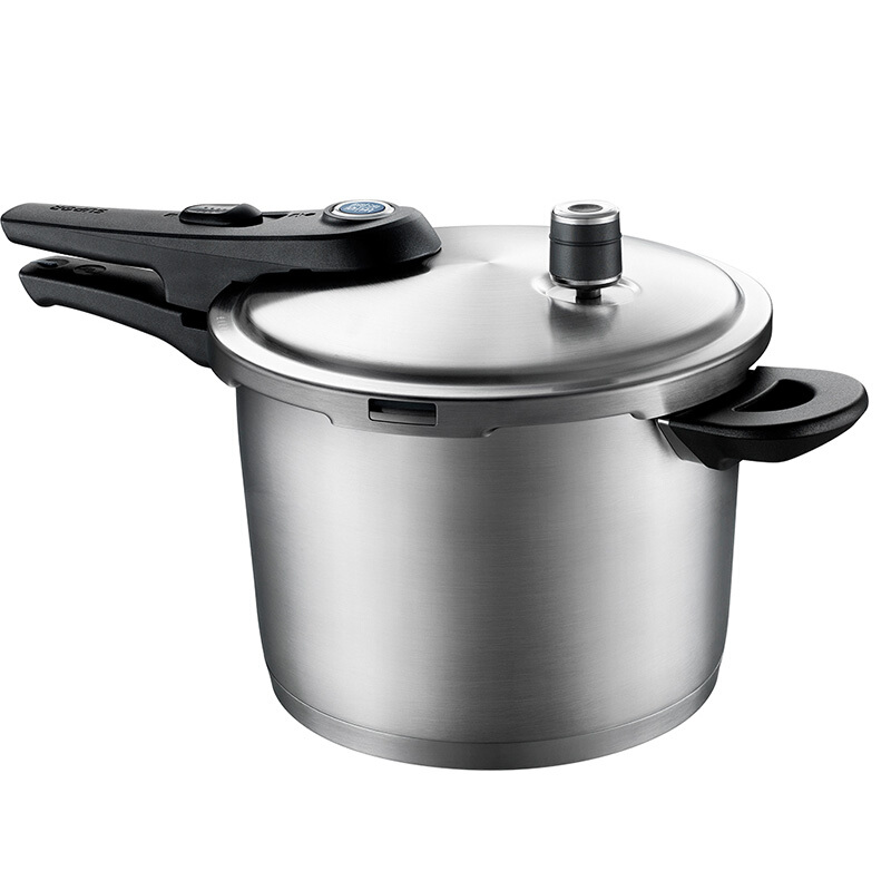 苏泊尔(SUPOR)蓝眼不锈钢压力锅高压锅快锅煲汤YW24L1 24cm 电磁炉燃气灶通用高清大图