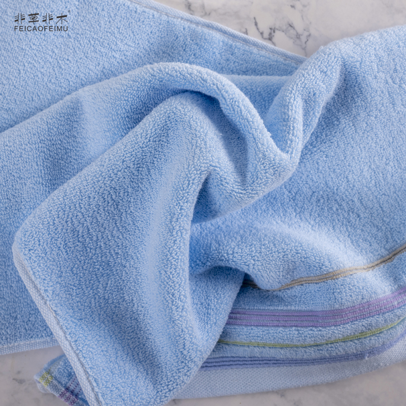 非草非木 纯棉大毛巾 纯棉条纹加厚毛巾 FM-3111 (条)