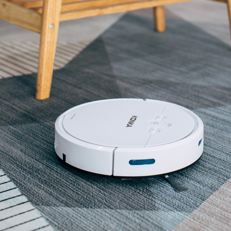 康佳konkakcv02新款家用扫拖一体全自动规划智能吸尘器扫地机器人