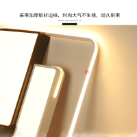 [顾家照明]客厅灯Led铝框简约现代吸顶灯长方形创意灯具套餐组合灯饰客厅卧室灯全屋组合吸顶灯