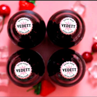 白熊啤酒(VEDETT) 白熊玫瑰红果啤 330ml*6瓶 比利时进口果味啤酒