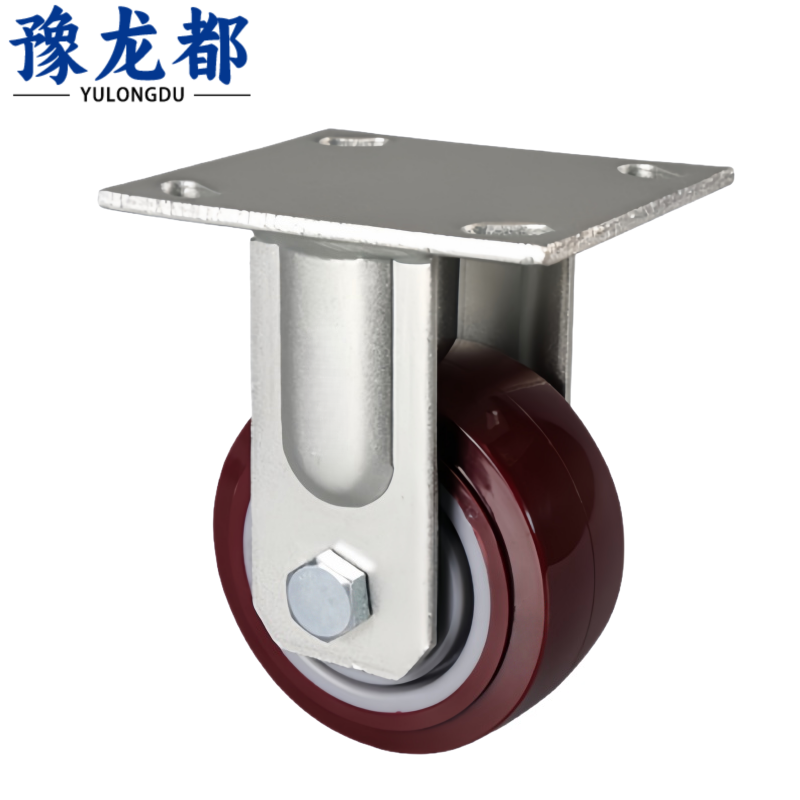 豫龙都聚氨酯PU轮八寸个