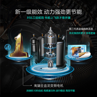 美的（Midea）空调柜机2匹舒适星 一级变频圆柱智能无风感立式空调无风感KFR-51LW/BP3DN8Y－YB306