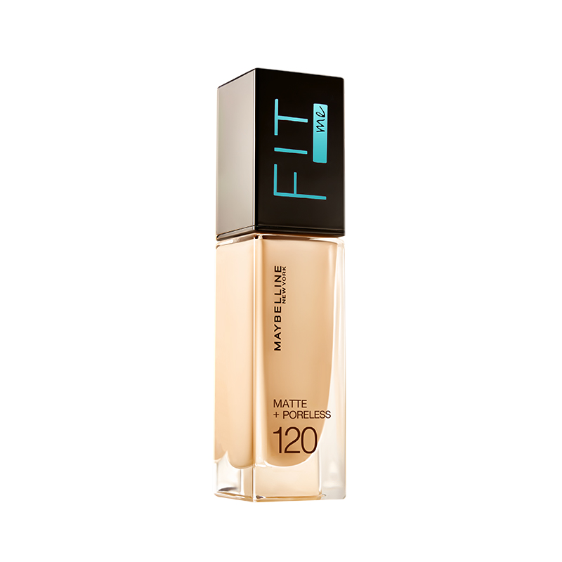 美宝莲(Maybelline)fitme定制柔雾粉底液120 30ml/遮瑕控油持久不脱妆哑光油皮亲妈 新旧包装随机发货高清大图