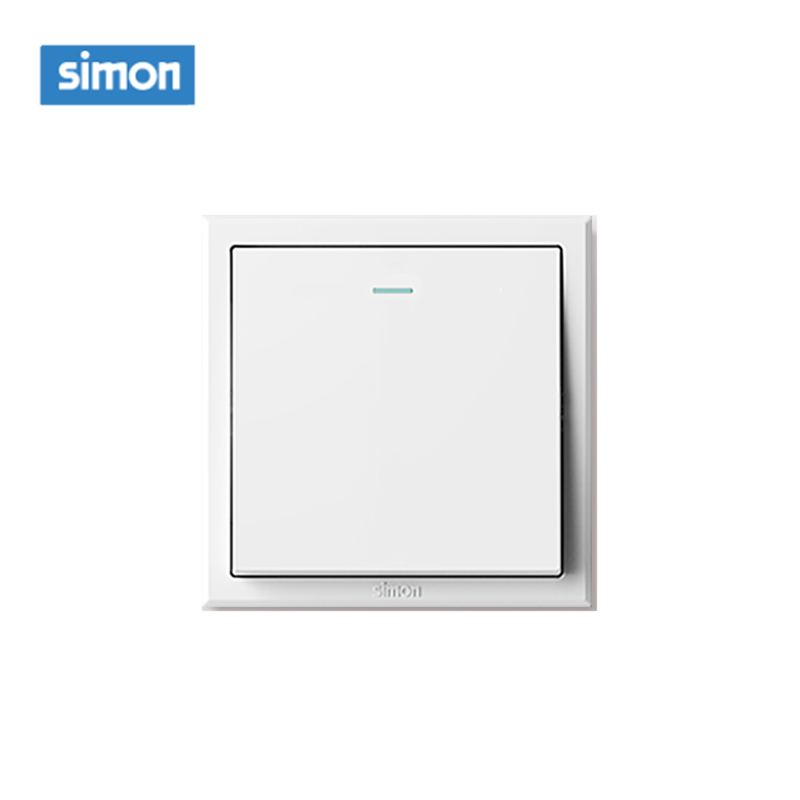 西蒙(simon) E3插座开关插板86型开关插座面板 一开单控高清大图