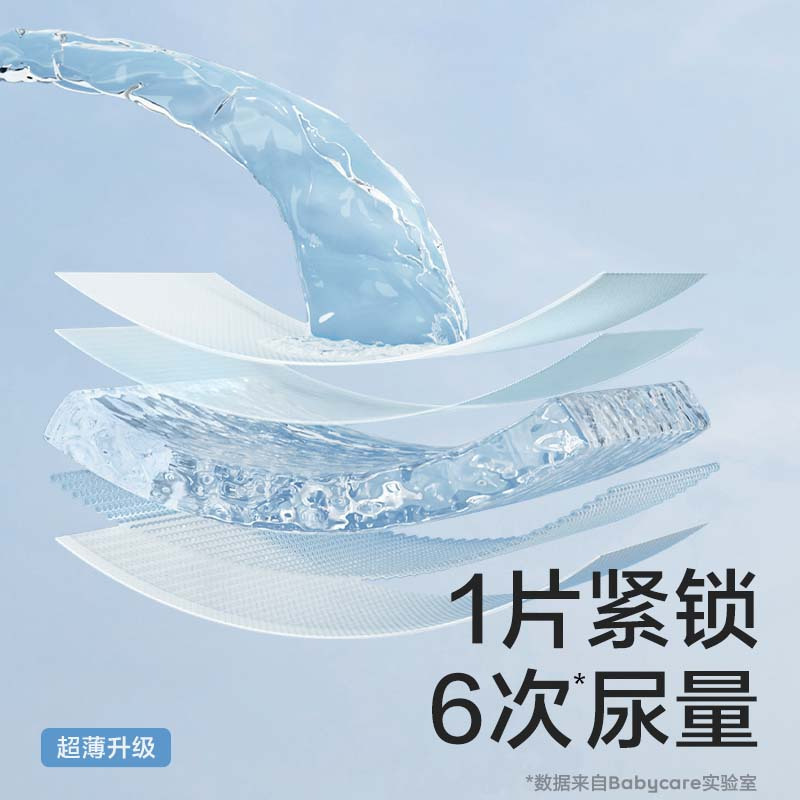 babycare air pro 弱酸纸尿裤BC2002342 S码