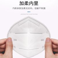恒明医疗kn95口罩防护透气一次性防飞沫粉尘雾霾男女通用熔喷布透气口罩20片装