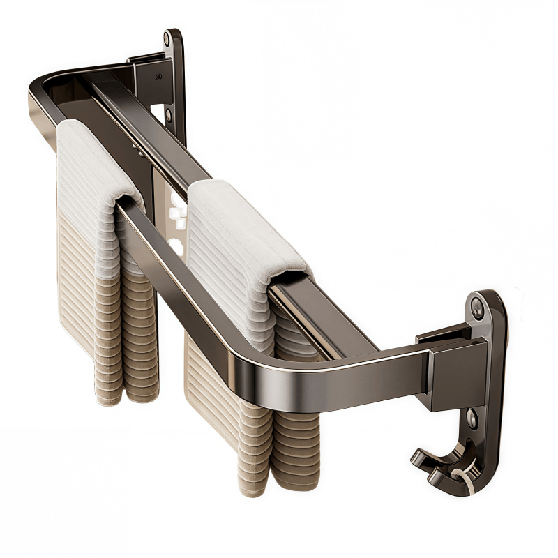 义尊折叠毛巾架60cm个高清大图