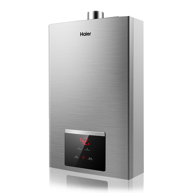 Haier/海尔热水器13升燃气热水器JSQ25-13WG2(12T)(拉丝) 天然气恒温 支持防冻 6年包修