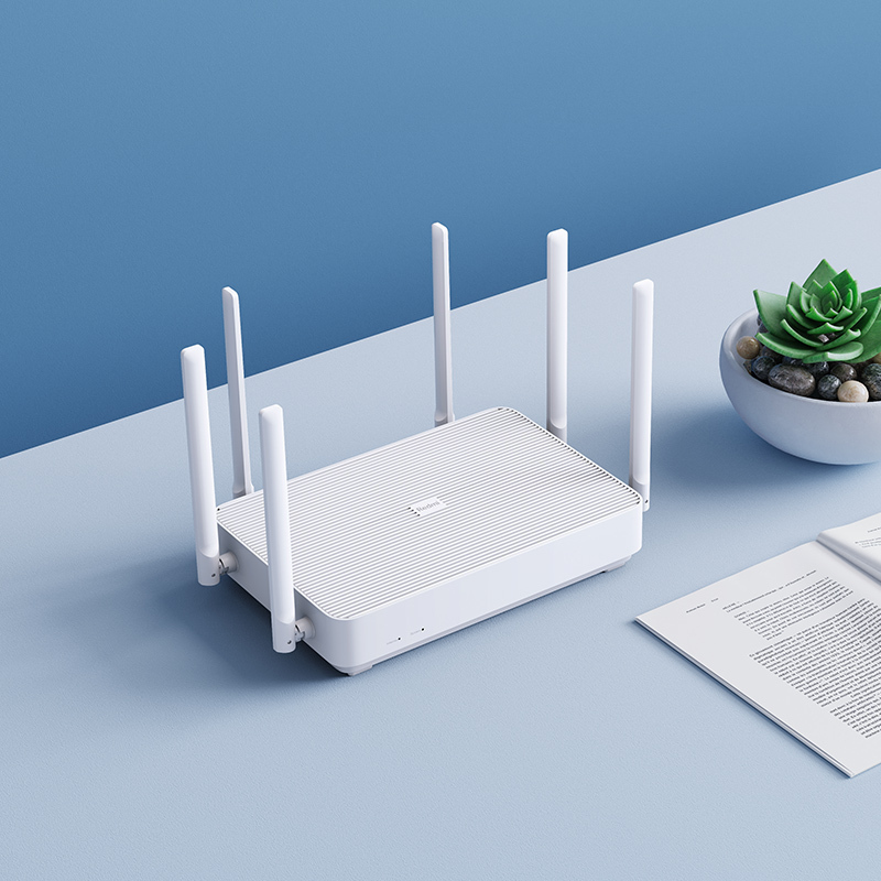 小米Redmi路由器AX6 高通6核处理器 游戏路由 5G双频 wifi6 2976M无线速率 家用大户型穿墙高清大图