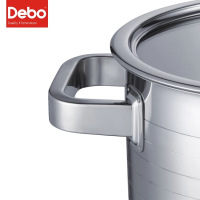 德铂(Debo)斯塔特DEP-232汤锅 三层复合底 304不锈钢 适合多种灶具