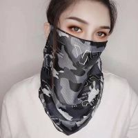 【多功能遮阳面罩】深灰色 南极人防晒面罩男护颈遮阳面纱速干多功能防紫外线骑行户外夏季女