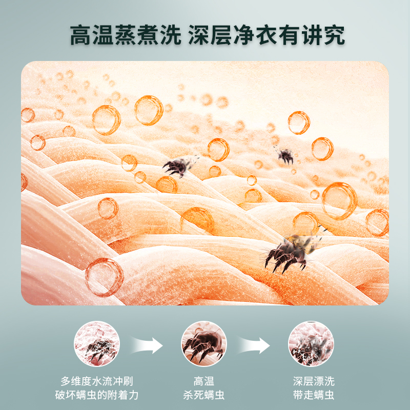 小鸭牌迷你全自动洗衣机小型复古波轮家用婴儿童内衣裤煮洗脱一体 WBZ368HZL 巧萌黄