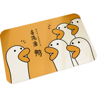 卡通浴室防滑垫硅藻泥吸水脚垫卫生间门口速干垫子家用洗手间地垫