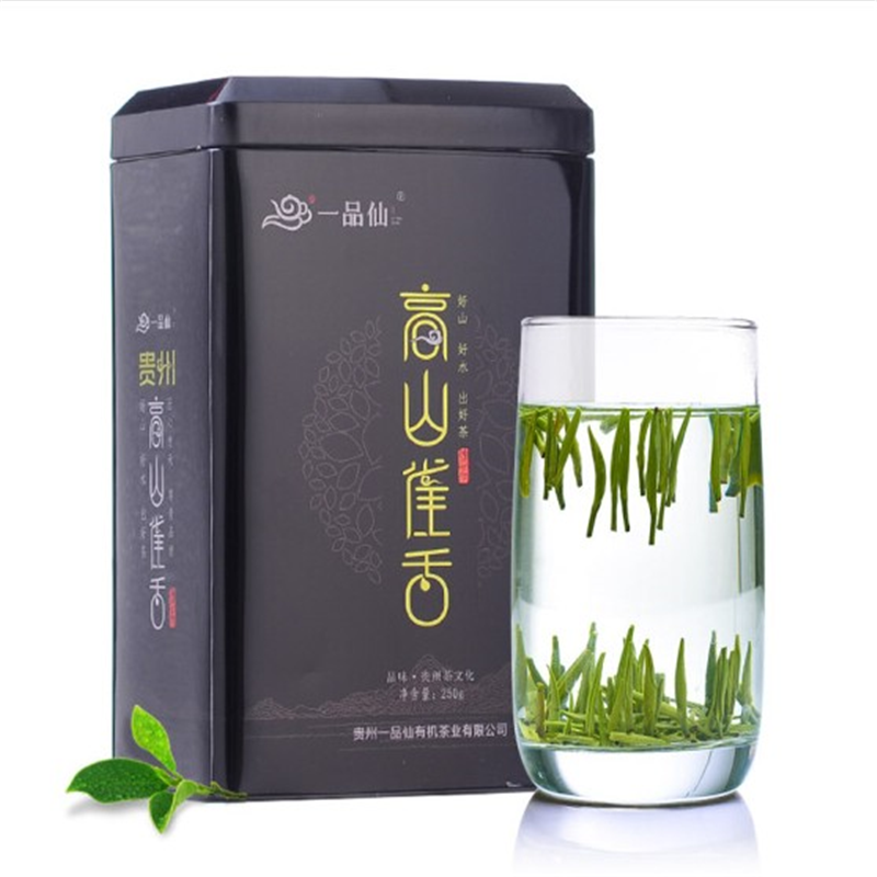 一品仙 春茶 高山雀舌250克 湄潭翠芽 明前特级嫩芽