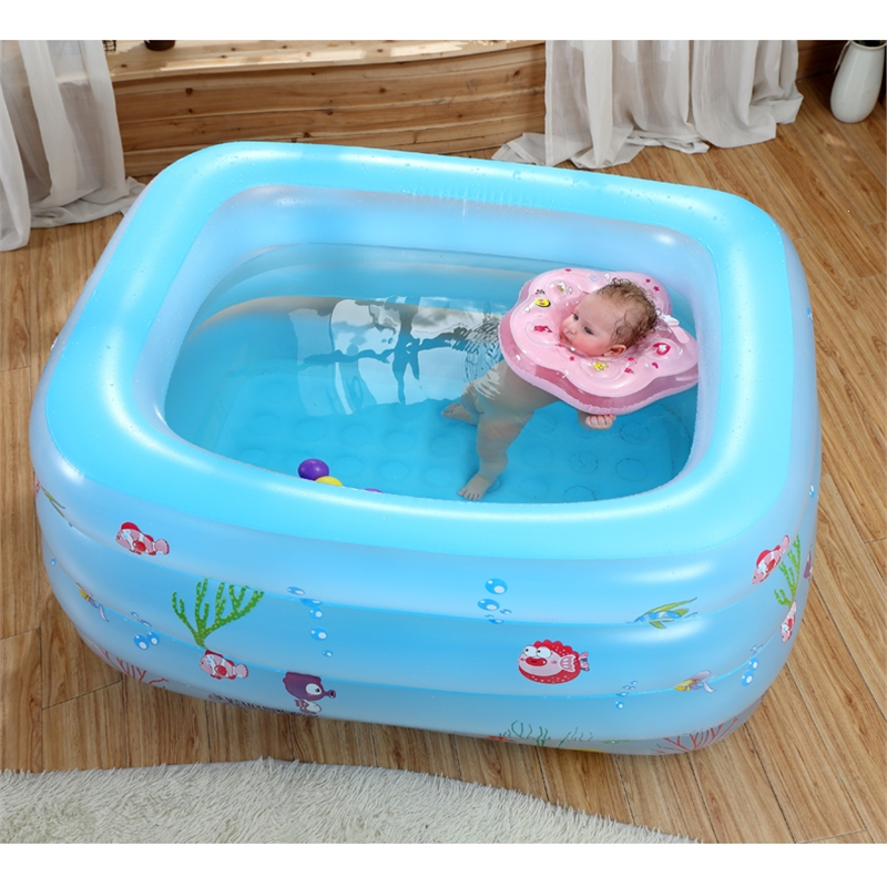 婴儿游泳池闪电客恒温家用可折叠的儿宝宝家庭版充气水池儿童游泳桶
