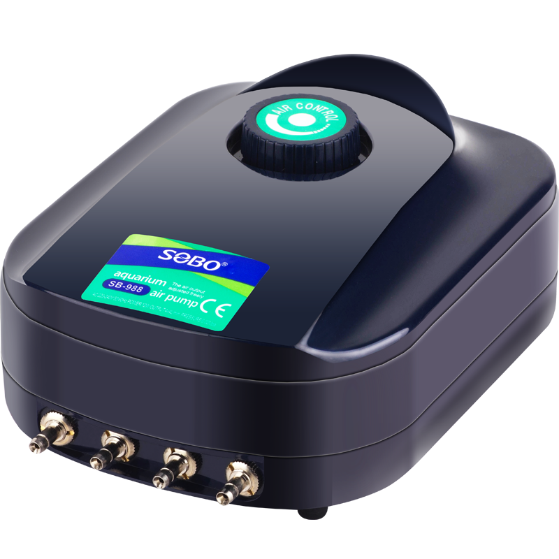 气石 养鱼氧气泵鱼缸增氧泵小型家用超静音增氧机加制充氧机打氧 