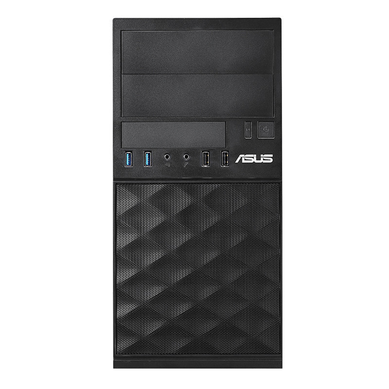H华硕(ASUS)D521MT 商用台式机整机 19.5英寸显示器( I5 6400 4G 500G 刻录2G独显无系统