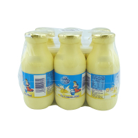 子母奶 弗里生乳牛 243ml×6瓶 香蕉味