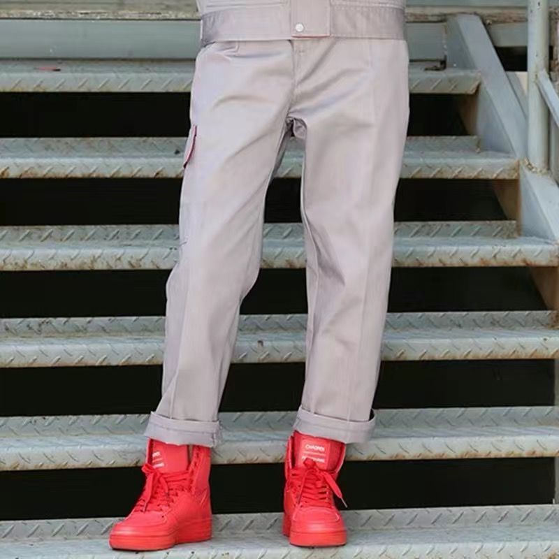 春秋工作服裤子男女多口袋电焊汽修夏季劳保服裤子耐磨洗工装裤子莎丞