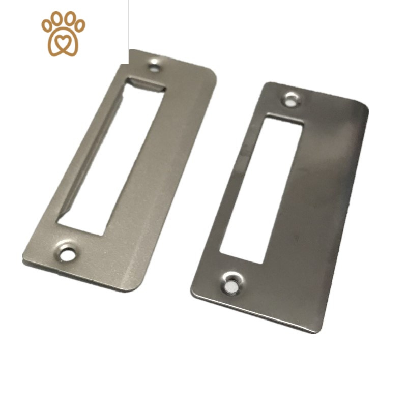 卧室房间门锁具配件锁体导向片木门锁舌盒锁片内门锁扣片锁舌挡片敬平